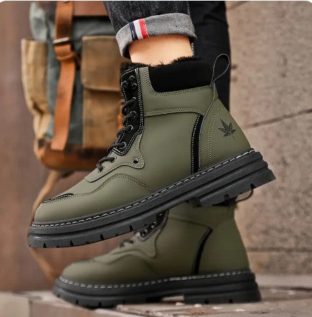 Levi - schneestiefel für herren mit dicker sohle
