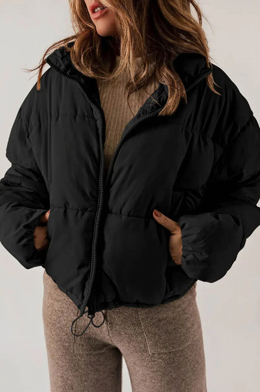 Lia – moderne daunenjacke aus hochwertigem material