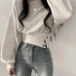 Elaine - trendige, kurze baumwolljacke