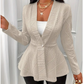 Savannah - eleganter strickblazer