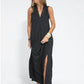 Isabella | schlankmachendes kleid mit strickjacke