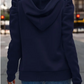 Anzu – kapuzenpullover aus baumwolle mit puffärmeln