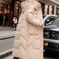 Majken - lange pufferjacke - winterparka