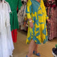 Ava – leuchtend gelbes kurzes kleid