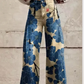 Anzhela – weite hose mit buntem print