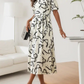 Aria – schickes elfenbeinfarbenes kleid