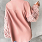 Isabella – kontrast-paillettenjacke für den frühling