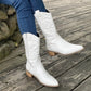 Gracie - elegante metallische cowboylatschen