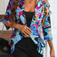 Susannah - lebhafter blazer mit abstraktem aufdruck