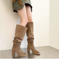 Shelly – stiefel mit hohem absatz