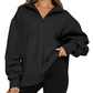 Charlotte – sweatshirt mit kragen für damen