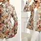 Vintage-blazer mit blumen von Remy