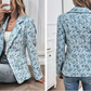 Gracie eleganter blumenblazer