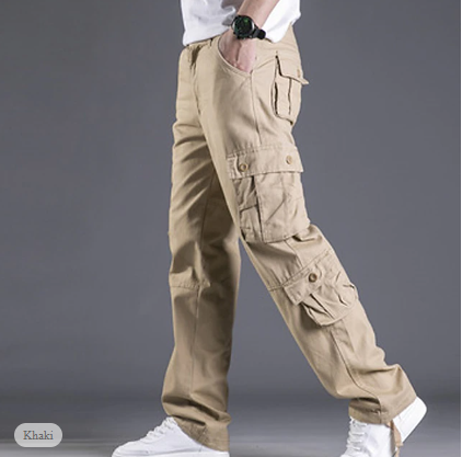 David – stylische cargohose für herren