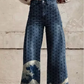 Anzhela – weite hose mit buntem print
