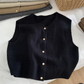 Annabeth strickjacke ohne armel