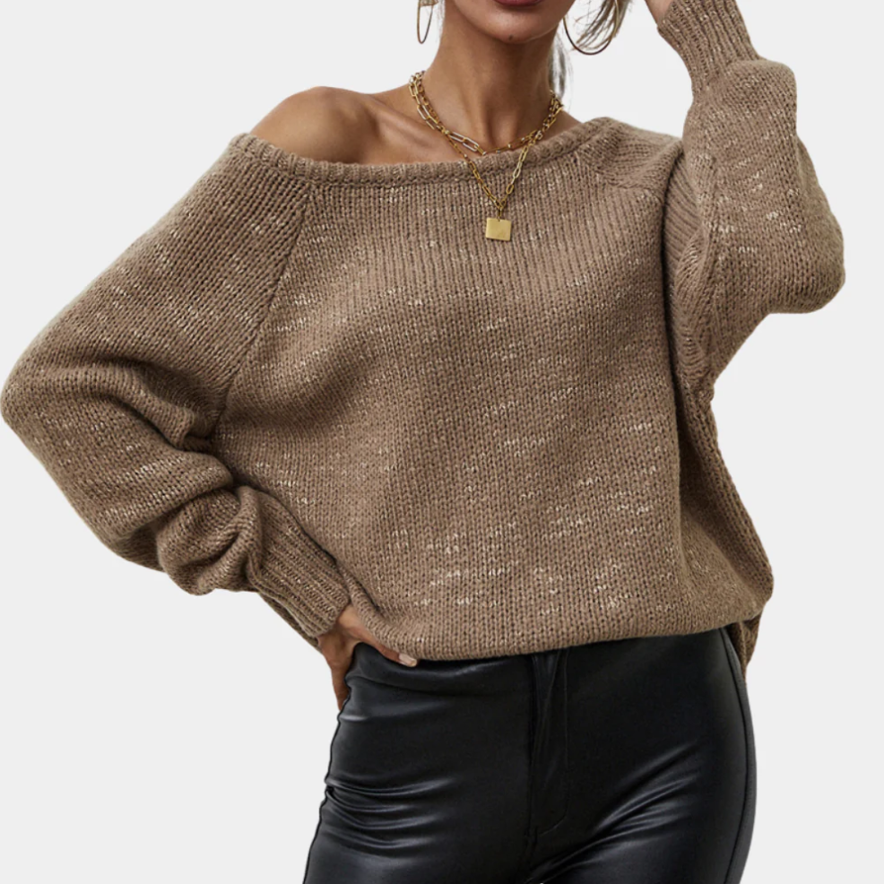 Lina – kuscheliger strickpullover für damen