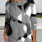 Vera | farbblockpullover mit kapuze