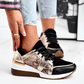 Amelia – keilsneaker mit sportlichem schnürverschluss