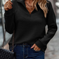 Eleganter damenpullover mit v-ausschnitt - Scarlett