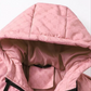 Ole – warm wattierte herrenjacke mit kapuze