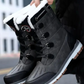 Wetterfeste und isolierte herrenstiefel