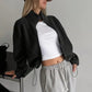 Jaila – kurze fleecejacke