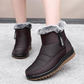Warme winterstiefel aus baumwolle für frauen