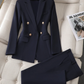 Deborah – set aus blazer und hose für damen