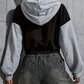 Cerese – stylischer kurzer kapuzenpullover aus baumwolle