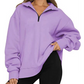 Charlotte – sweatshirt mit kragen für damen