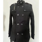 Herren-wintermantel - eleganter trenchcoat mit stehkragen und thermosiegel