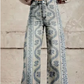 Anzhela – weite hose mit buntem print