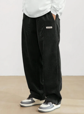 Herren cordhose mit taschen - braun