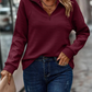 Eleganter damenpullover mit v-ausschnitt - Scarlett
