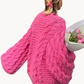 Kassie - kuscheliger grob gestrickter damenpullover