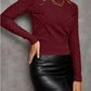 Rita – karierter strickpullover