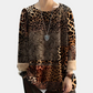 Sensationeller damenpullover mit exklusivem leopardenmuster - Martha