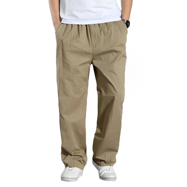 Adam – cargohose mit elastischem bund
