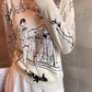 Lucie – innovative strickjacke aus mikrodurchlässiger wolle