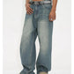Weldon - gewaschene retro weite jeans