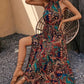 Grünes maxi sommerkleid - Lara