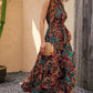Grünes maxi sommerkleid - Lara
