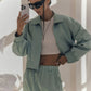 Kurze mintjacke - franziska