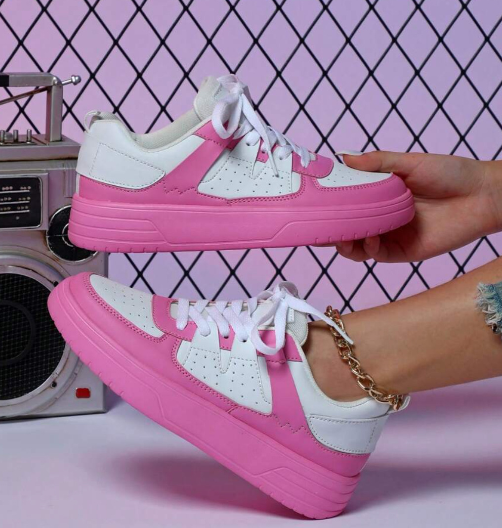 Rosa Sneaker für Damen