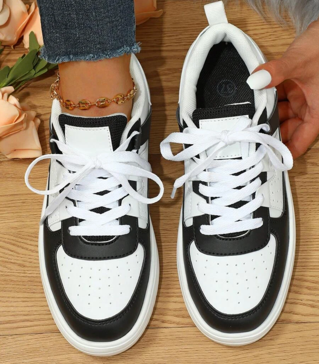 Schwarze Sneaker für Damen