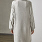 Diva l lockeres strickkleid mit langen ärmeln