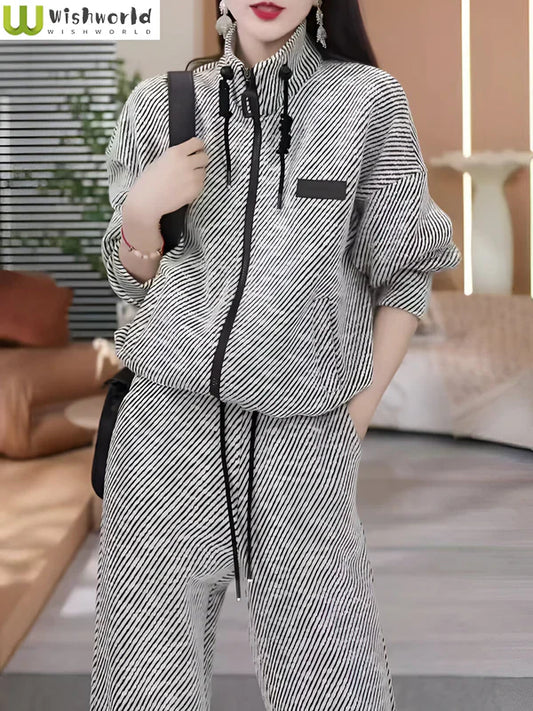 Adina – müheloser stil mit auffälligem streifendesign