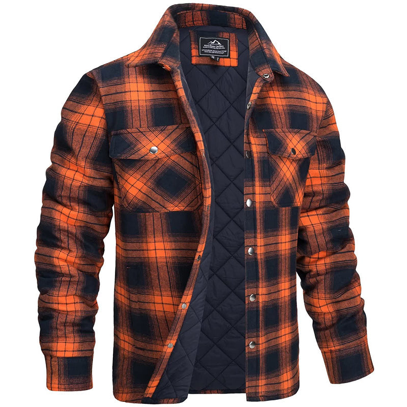 James - kuschelige flanell-komfortjacke für herren