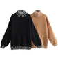 Reese - stylischer wollpullover für damen
